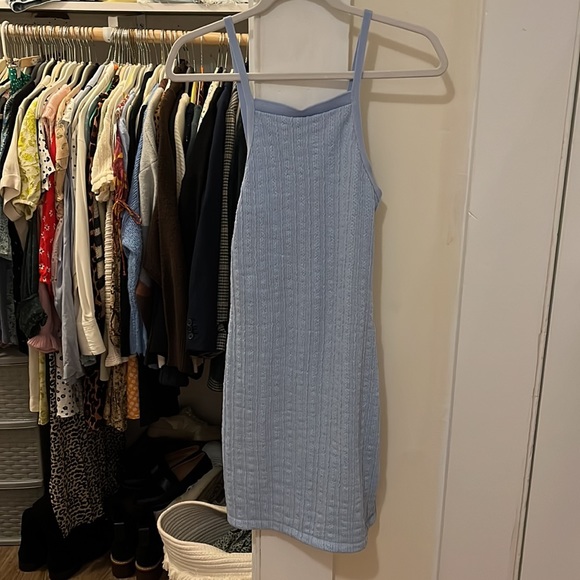 light blue Zara dress - Picture 2 of 3